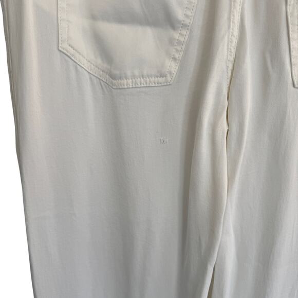 Givenchy Double Fabric Patchwork High-Waisted Trousers Ivory White Size 29 - Picture 8 of 16